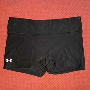 Under armor spandex shorts